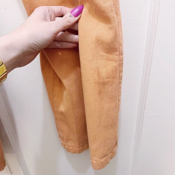 Lazy Oaf Cargo Pants Utility Style Orange - Picture 11 of 12